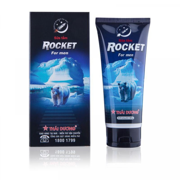 Sữa Tắm Rocket For Men Thái Dương (T200Gr)