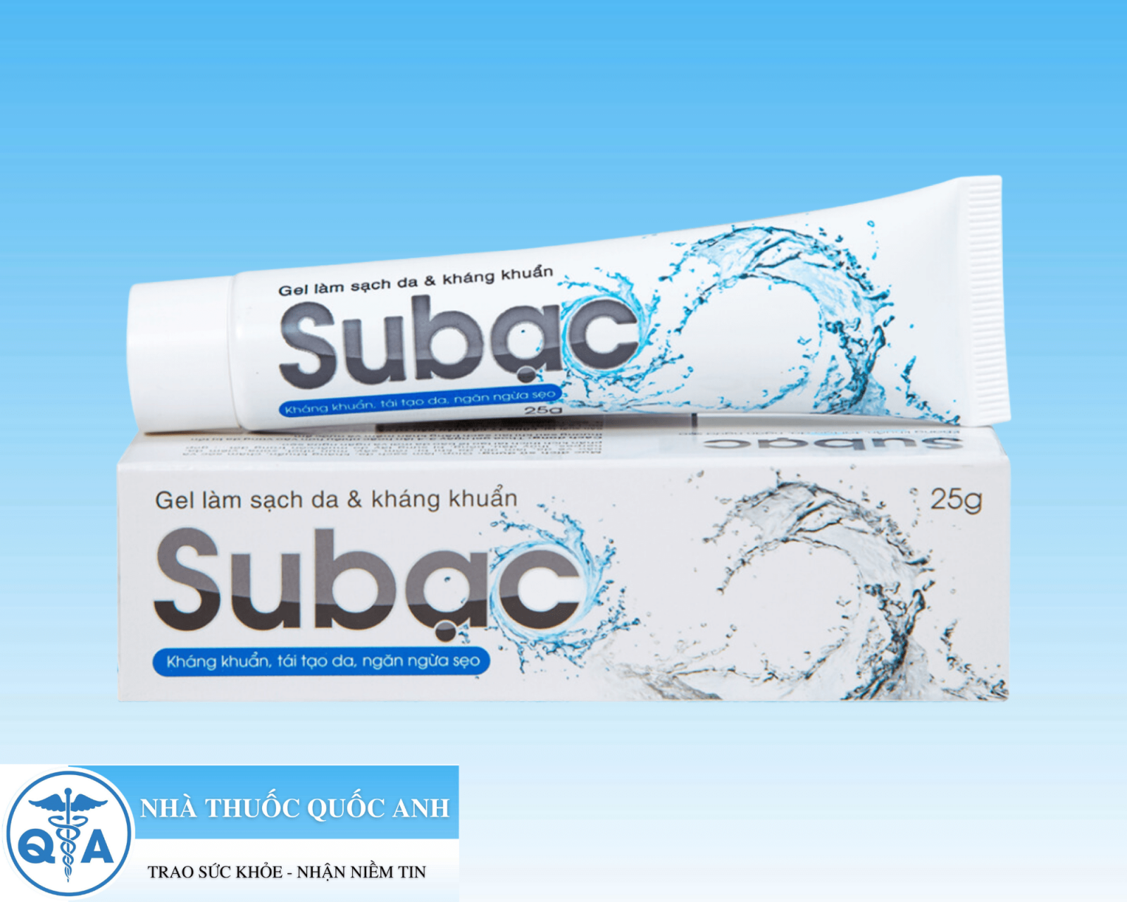 Subac - gel nano bạc (T/25g)