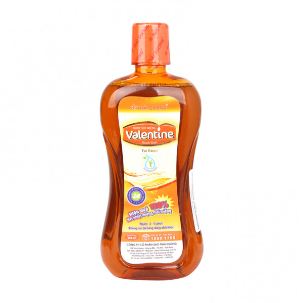 Súc Miệng Valentine (Chai500Ml)