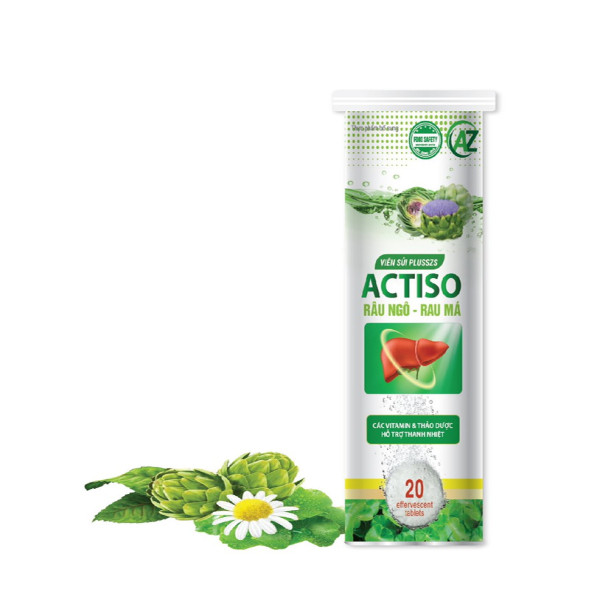 Sủi Actiso Râu Ngô Rau Má 4G _Az (Cọc10T20V)