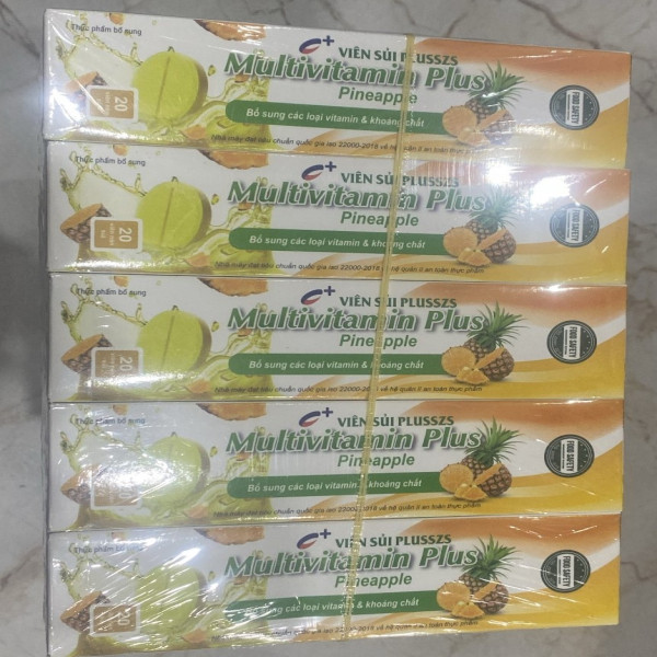 Sủi Dứa Multivitamin Có Vỏ Alpha (T20V)