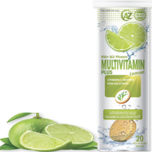 Sủi Multivitamin Chanh 4G _Az (Cọc10T20V)