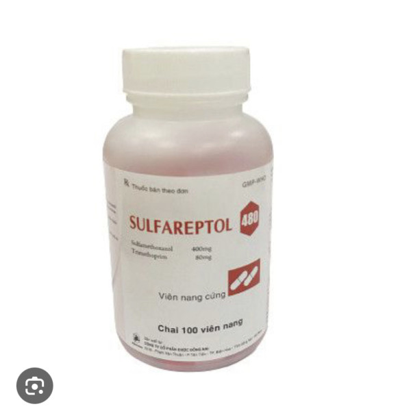 Sulfareptol 480Mg Nang _Đồng Nai (Lọ100V) biseptol nội, TM