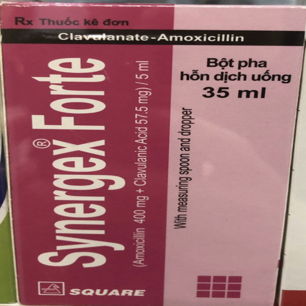 Synergex Forte ( Augmentin ) Siro (Lọ35Ml)