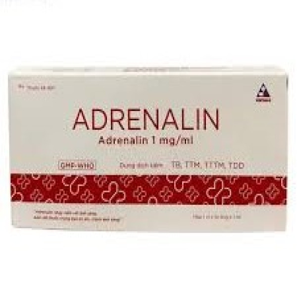 Adrenalin 1Mg/Ml Tiêm _Vĩnh Phúc (H/50 Ống) To
