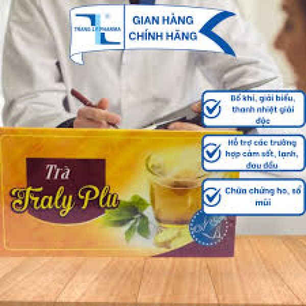 Trà Traly Flu Giải Cảm _Traly (H/20Gói/2Gr)