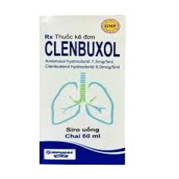 Clenbuxol (Ambroxon, Clenbuterol) Siro _Hải Dương (Lọ/60Ml)