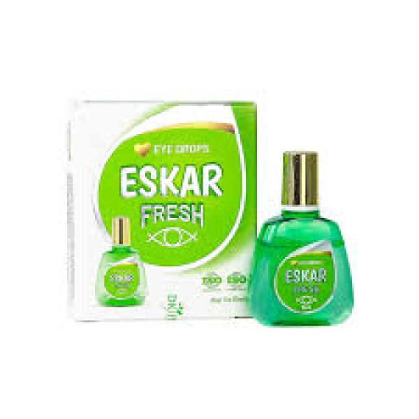 Eskar Fresh Nhỏ Mắt _Dk Pharma (Cọc/10 Lọ X 15Ml) Xanh Lá