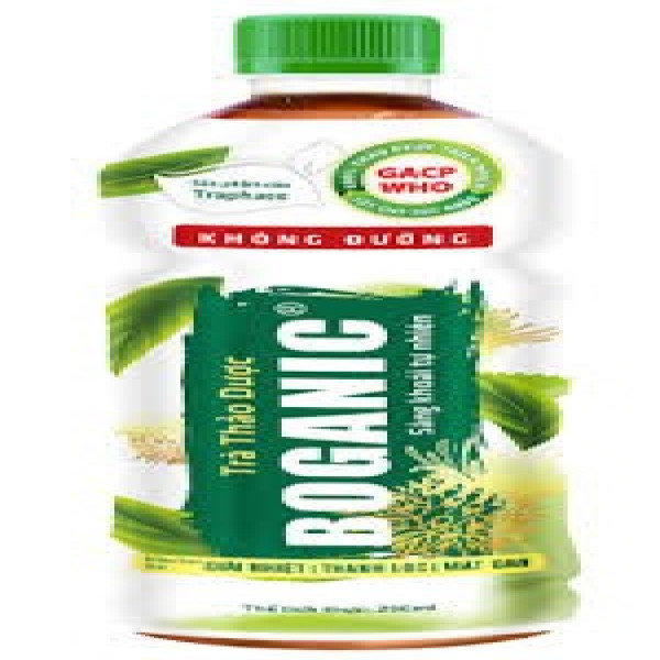 Nước Trà Thảo Dược Boganic Không Đường (Kiện/24C/290Ml)
