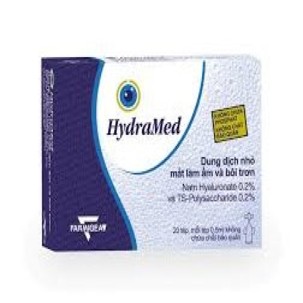 Hydramed Nhỏ Mắt Dưỡng Ẩm (H/20 Tép X 0,5Ml)