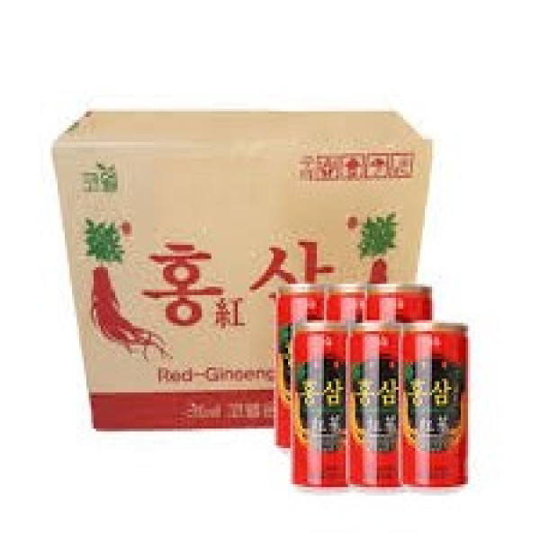 Sâm Lon Hồng Sâm Đông Trùng Nước _Hàn Quốc (Thùng/30 Lon)