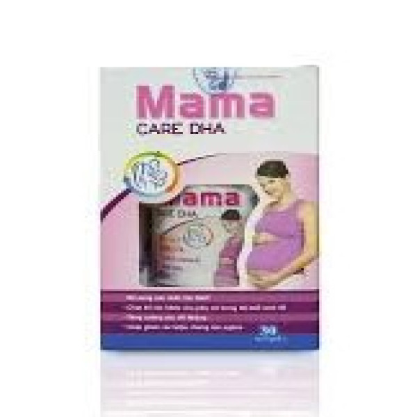 Mama Care Dha Bổ Bầu _Hồng (Lọ/30V)