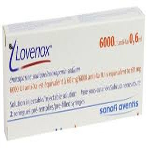 Lovenox 6000Iu/0,6Ml Tiêm _Sanofi (H/2 Bút Tiêm)