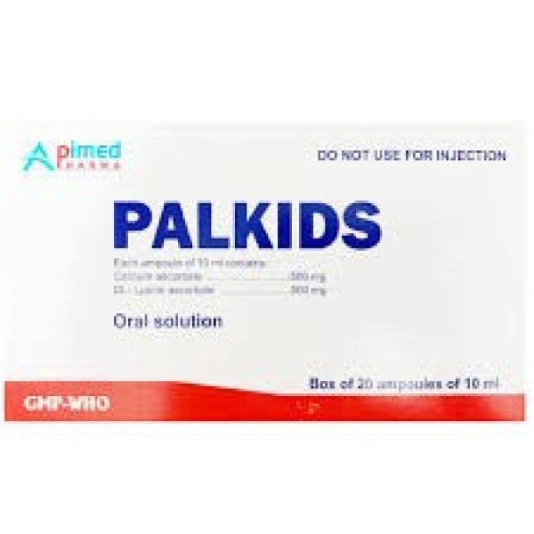 Palkids 10Ml _Apimed Pharma (H/20 Ống X 10Ml)