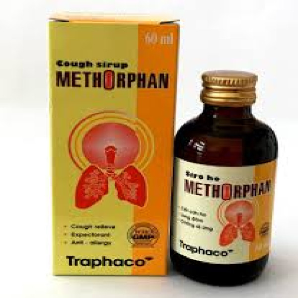 Siro Methorphan _Traphaco (Lọ/60Ml) Thuốc