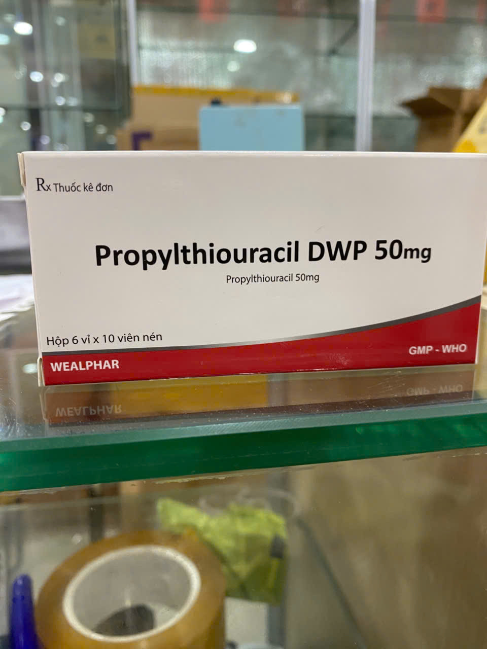 PTU Nội Propylthiouracil 50mg (H/60v)
