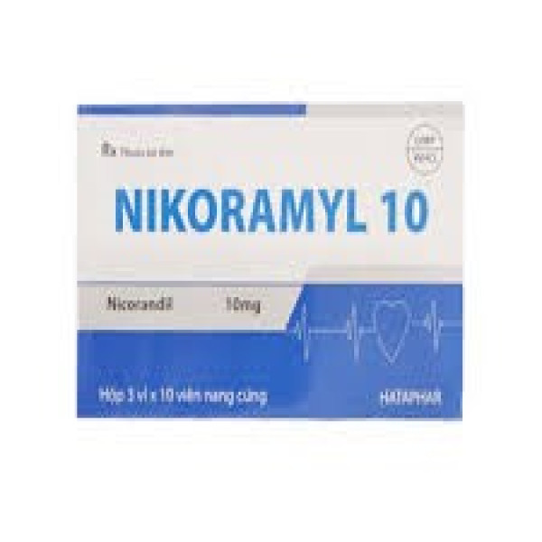 Nikoramyl 10Mg (Nicorandil) _Hà Tây (H/30V)