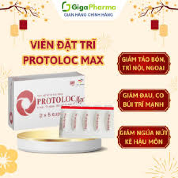 Protoloc Max Đặt Trĩ _Giga Germany (H/10V)
