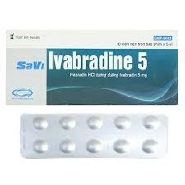 Savi Ivabradine 5Mg (H/5 Vỉ X 10V)