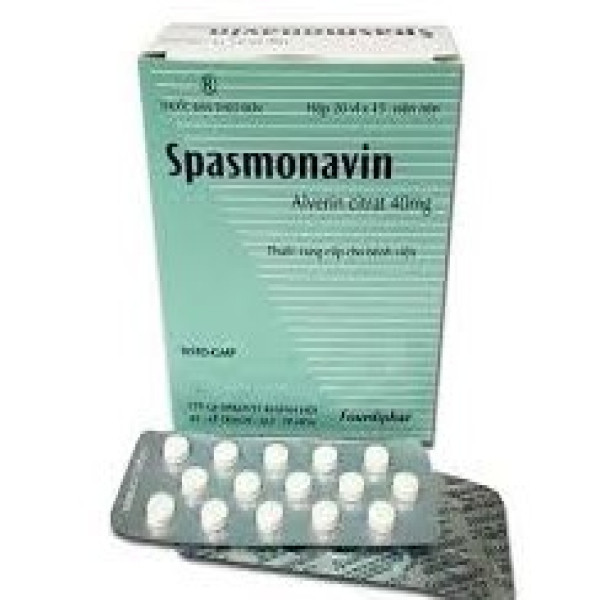 Spasmonavin 40Mg (Alverin) _Khánh Hội (H/20 Vỉ X 15V)