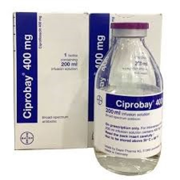 Ciprobay 400Mg Truyền _Bayer Đức (C/200Ml)