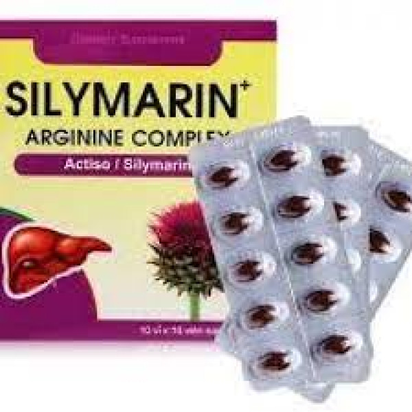 Bổ Gan Silymarin + Arginin Complex Tím _Ako (H100V) K100
