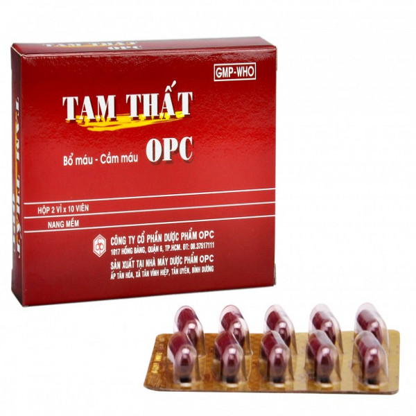Tam Thất Opc (H20V)