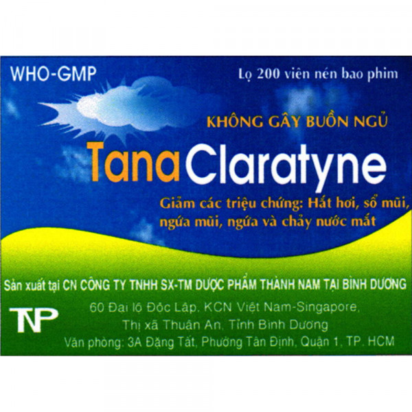 Tana Claratyne _Thành Nam (Lọ200V)