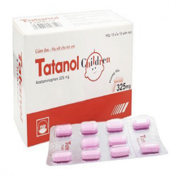 Tatanol 325Mg (Para 325Mg) _Pymer Phú Yên (H10 Vỉ X 10 Viên)