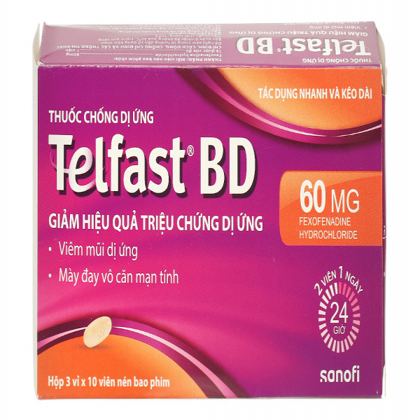 Telfast 60Mg Sanofi To (H30V)