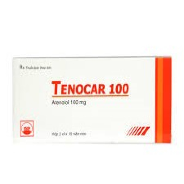 Tenocar 100Mg (Atenolon) _Pymer (H2 Vỉ X 15V)