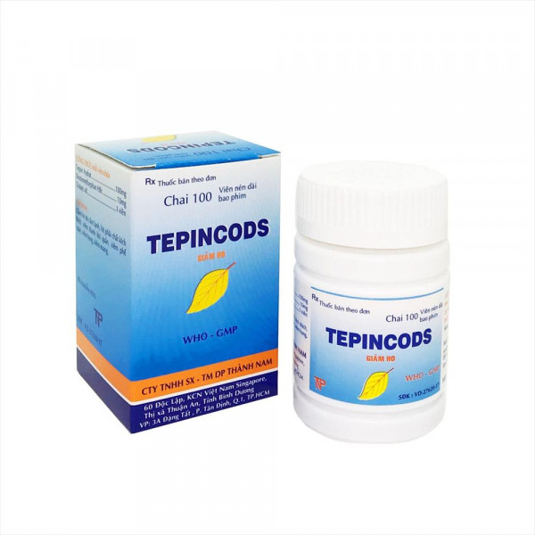 Tepincods Antitussive Thành Nam (L100V)