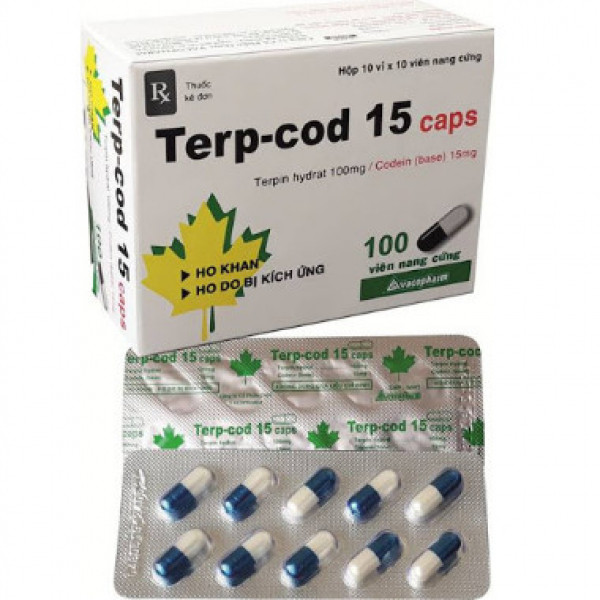 Terp-Cod 15 Vỉ _ Vacopharm (H100V) Nang