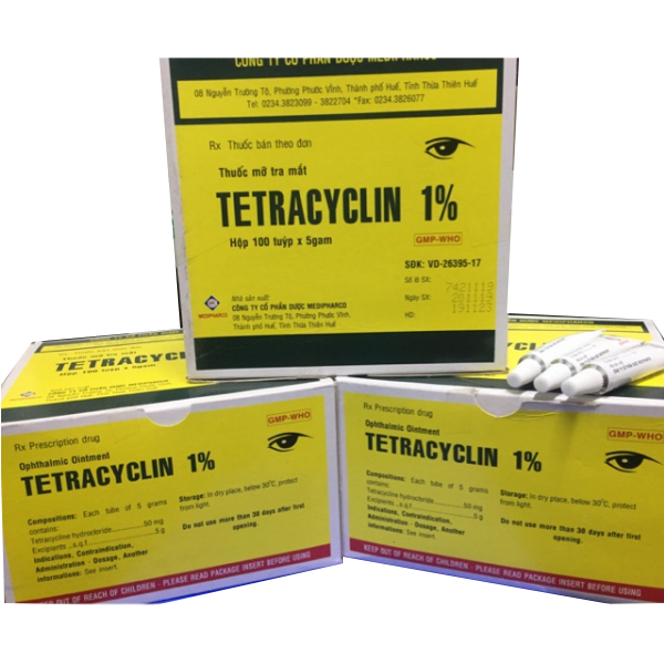 Tetracyclin 1% Huế (H100T5Gr)