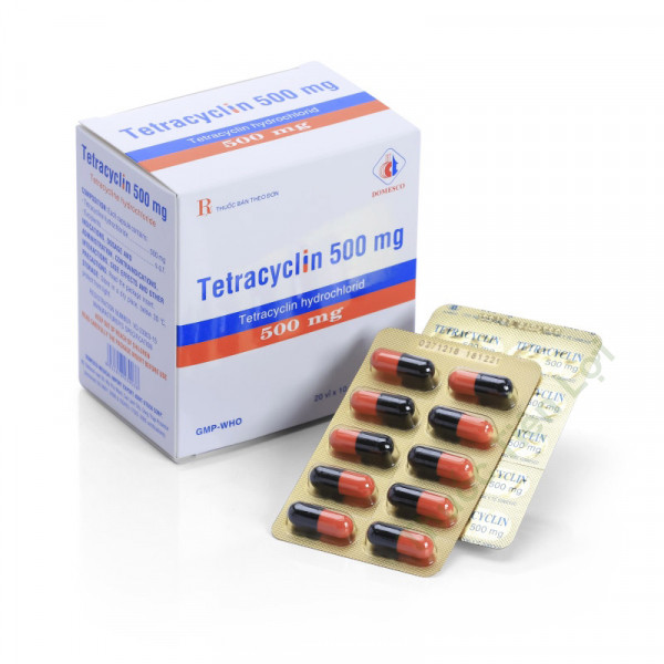 Tetracyclin 500Mg Domesco (H20Vỉ X 10V)