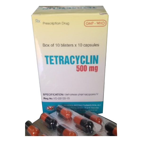 Tetracyclin 500Mg Nang _Thanh Hoá (H100V)
