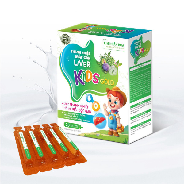 Bổ Gan Ống Thanh Nhiệt Mát Gan Liver Kids _Hà Nội (H20 Ống)