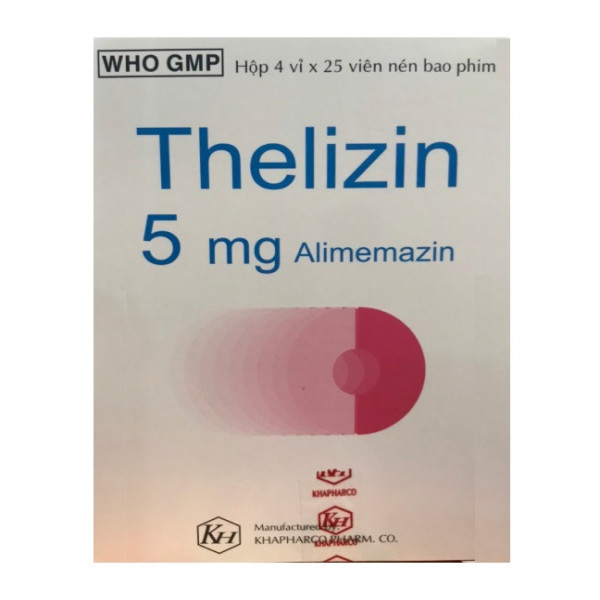 Thelizin 5Mg Khapharco (H100V) - Bé
