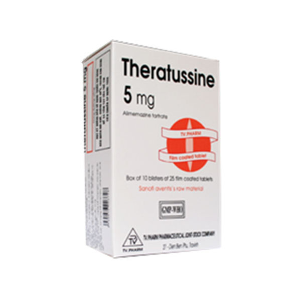 Theratussin 5Mg Trà Vinh (H250V)