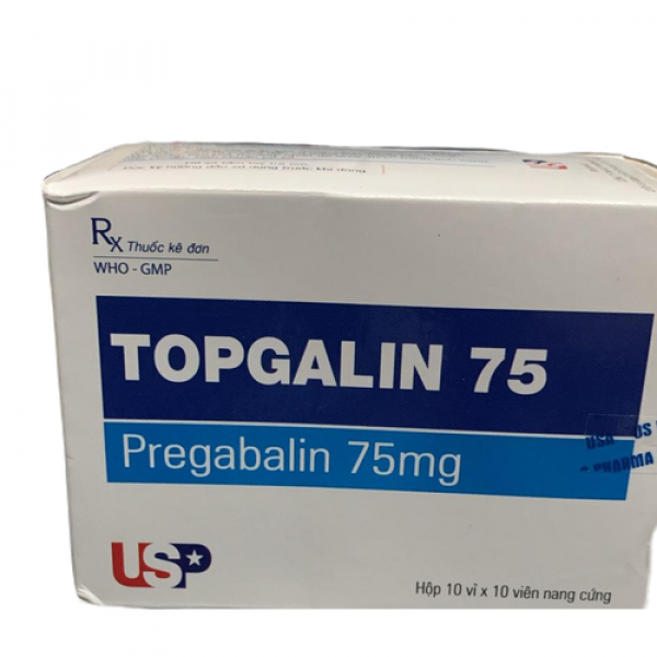 Topgalin 75Mg (Pregabalin 75) _Usp (H/100V)
