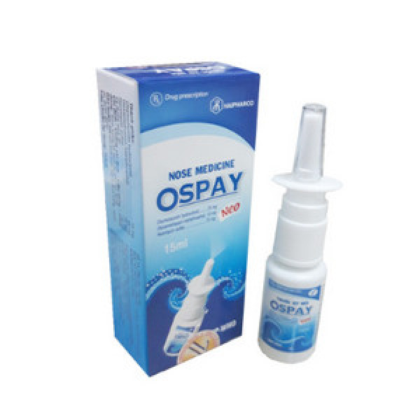 Thuốc Xịt Mũi Ospay Neo Hải Phòng (C15Ml)bán cả Cọc 6 Lọ