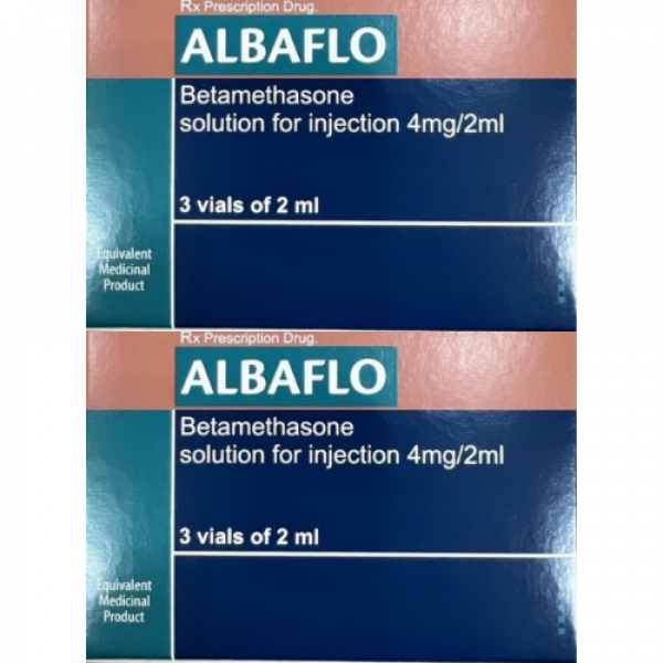 Albaflo Betamethason Tiêm Ý 4Mg/2Ml (H/3Ống)