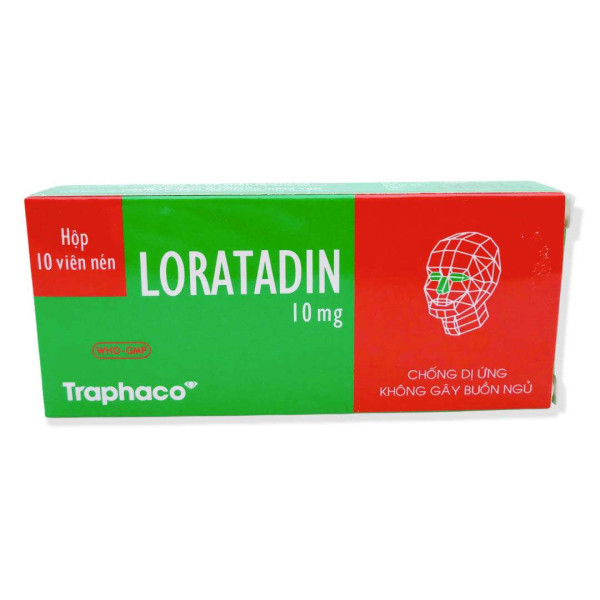 Loratadin 10mg To _Traphaco (Hộp/100V)
