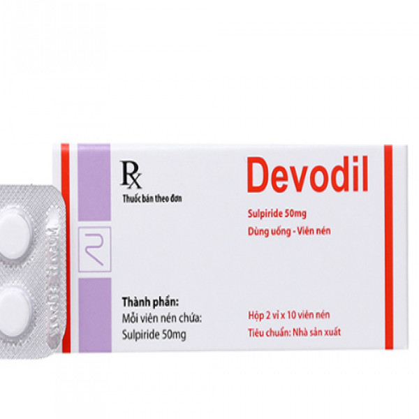Devodil (Sulpirid 50mg) Remedica (H/20V)