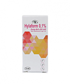 Hylaform 0,1% Lọ 5ml