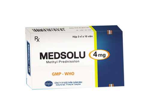 Medsolu 4mg (methylprednisolon 4mg) (H30v)