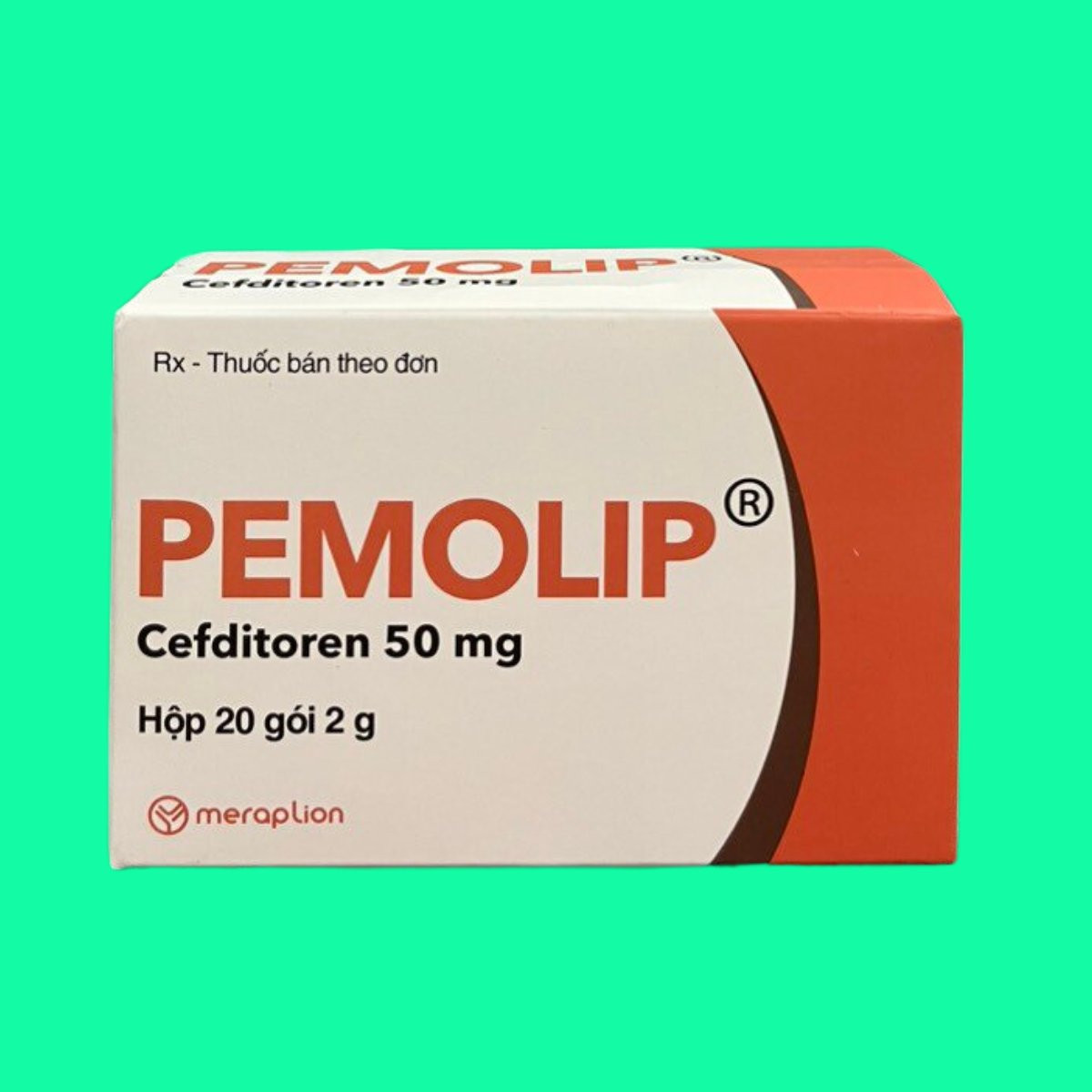 Pemolip (Cefditoren 50mg) (H/20 gói)