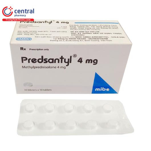 Predsantyl 4 mg (Methylprednislon) _ Hasan (H/100V)
