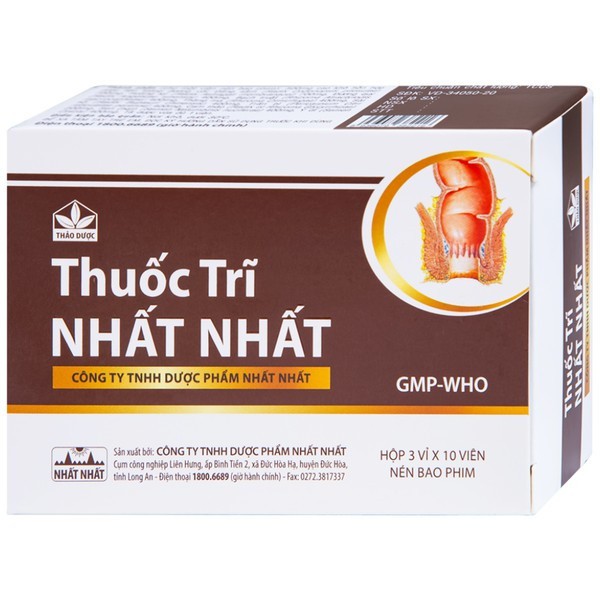 Thuốc Trĩ Nhất Nhất (H30V)