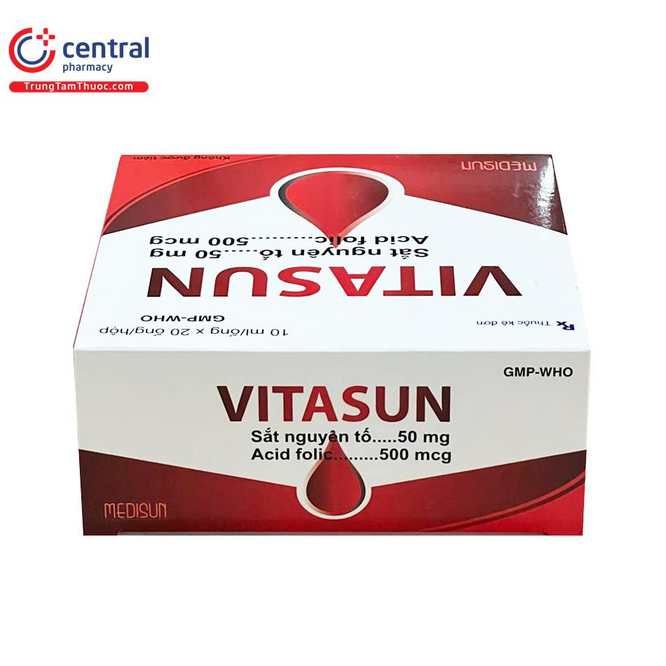 Vitasun (H/20ống 10ml)